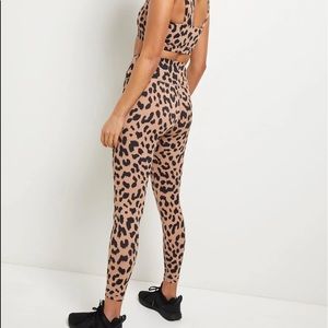 NWT Allfenix leopard leggings high rise